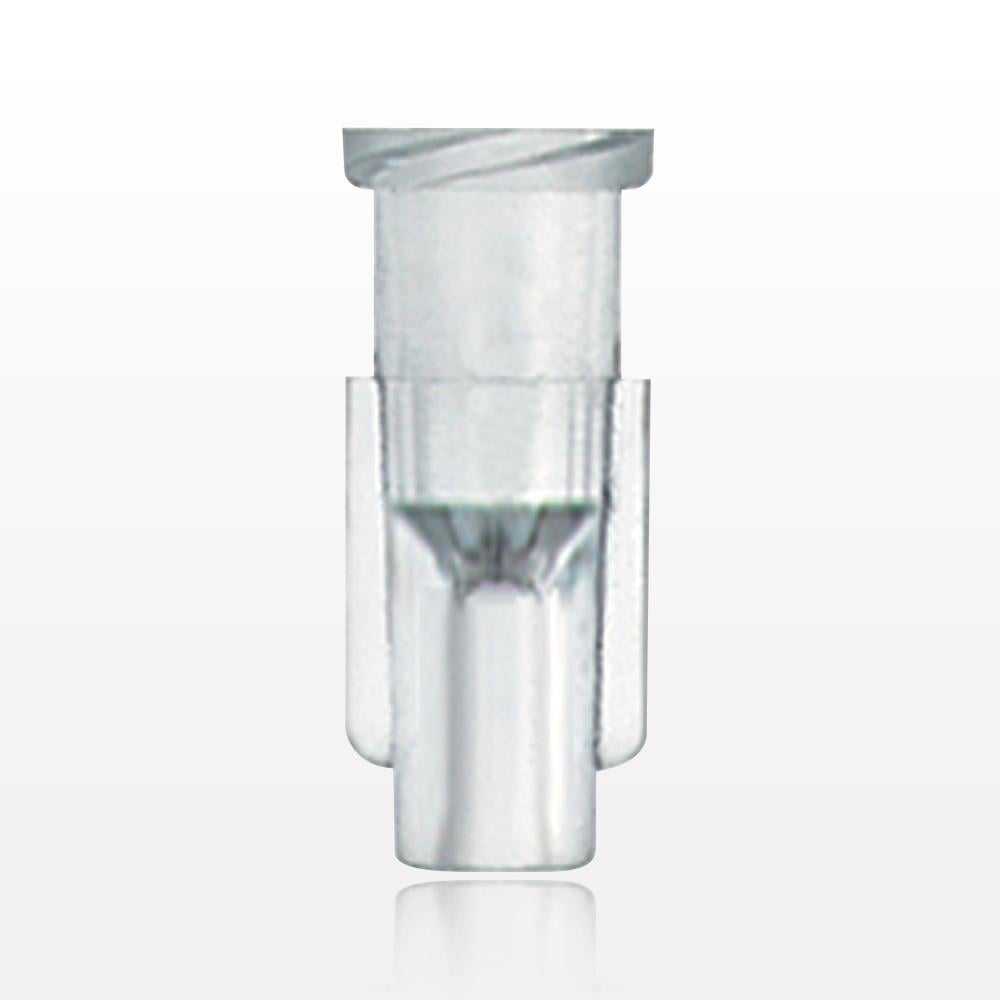 Female Luer Lock, Tubing Port, Clear