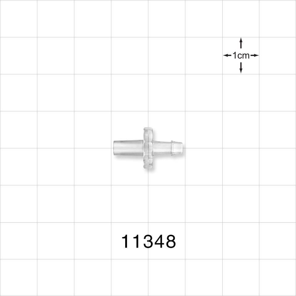 Male Luer Slip, Barbed, Natural - 11348