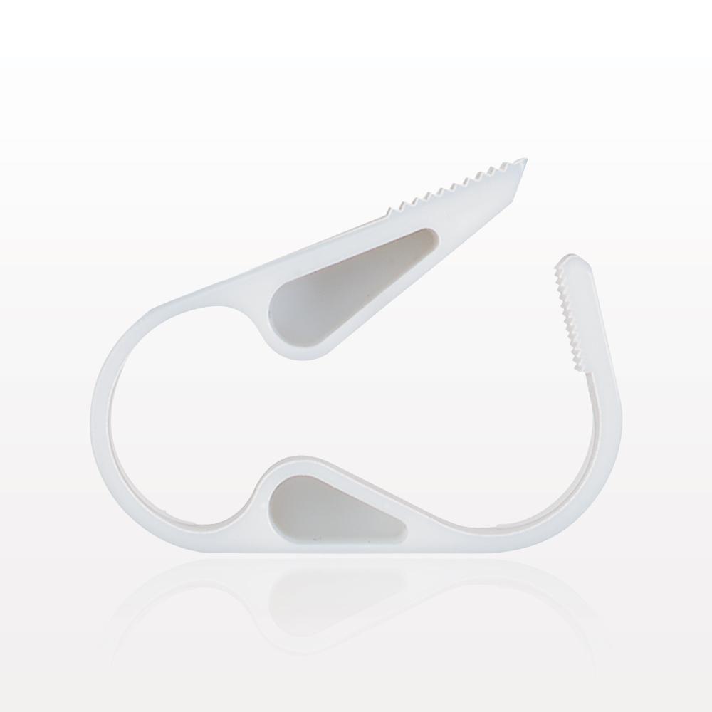 Pinch Clamp, Ratchet-Style, White
