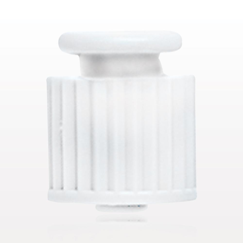 Male Luer Cap, Non-Vented, White