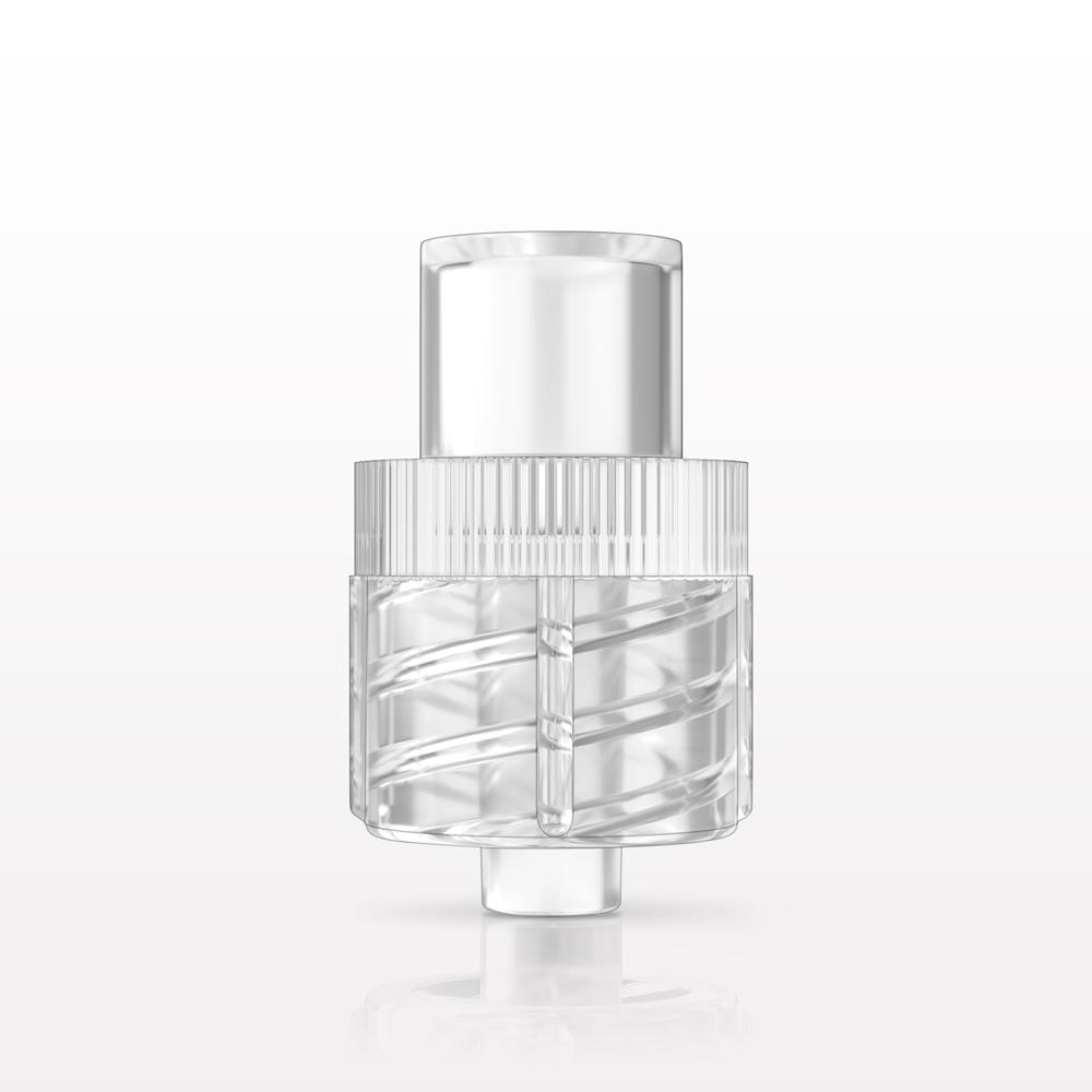 Male Luer Lock, Tubing Port, Clear