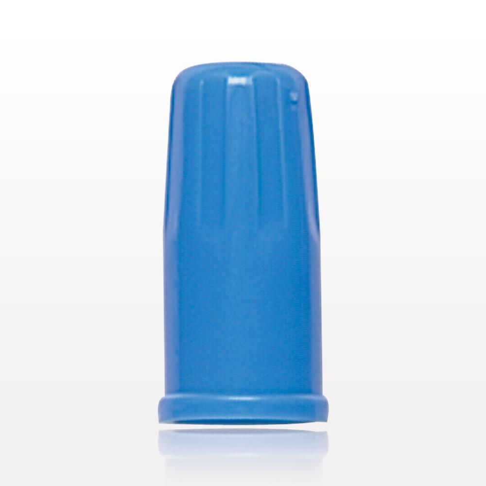 Non-Threaded Cap, Non-Vented, Blue