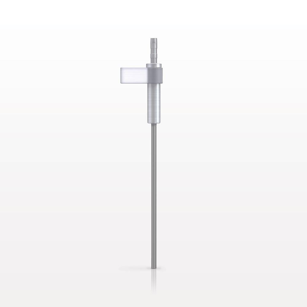 OneShot™ Inova Style Single-Use Filling Needle, 8 mm Hub, Barbed
