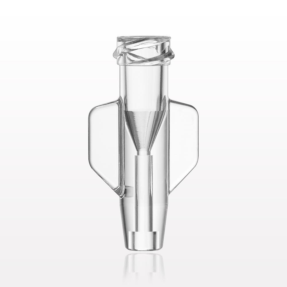 Female Luer Lock, Tubing Port, Clear