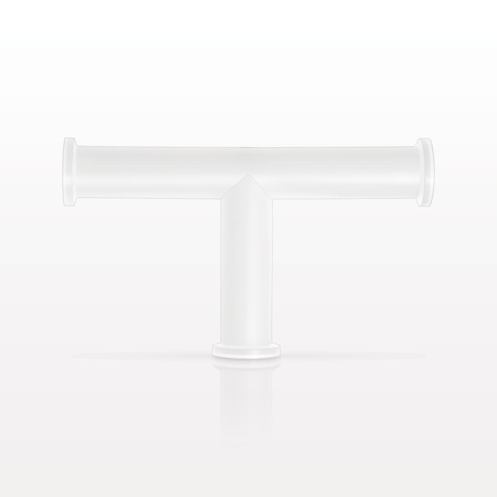 T Fitting, Sanitary Flange, Natural