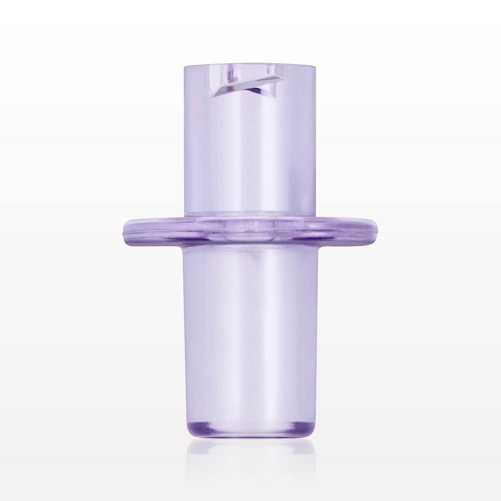 Female Luer Lock, Tubing Port, Clear