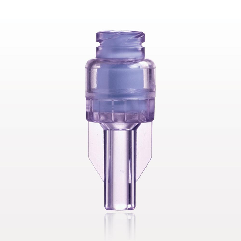 Needleless Injection Site, Swabbable, Female Luer Lock, Tubing Port