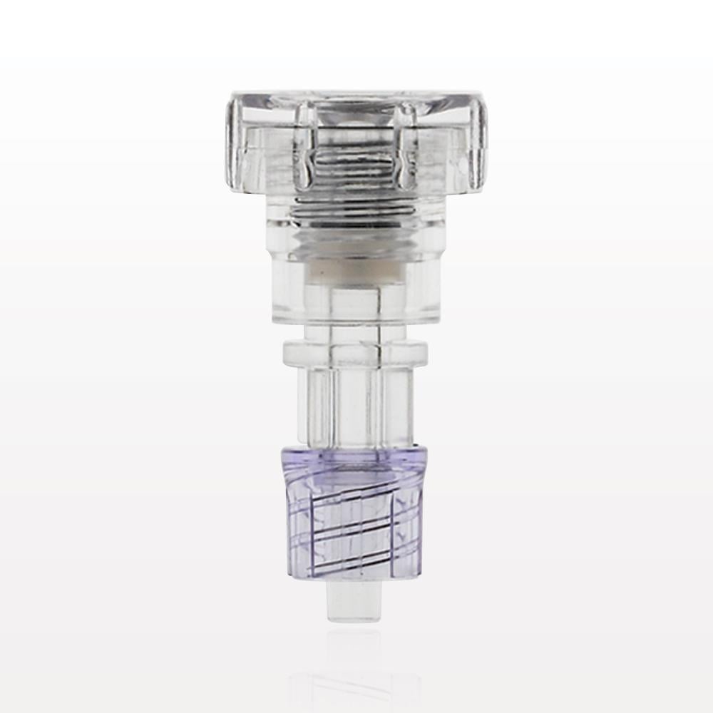 Hemostasis Valve Straight Connector, Male Luer Spin Lock