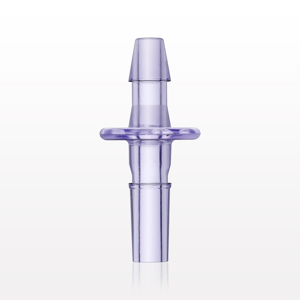 Male Luer Slip, Barbed, Clear