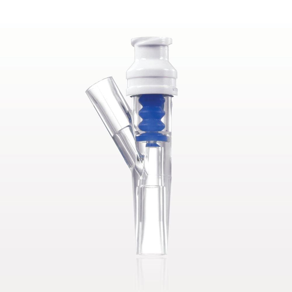 SmartSite™ Needle-Free  Valve Y Connector, Female Luer Lock, Male Luer Slip