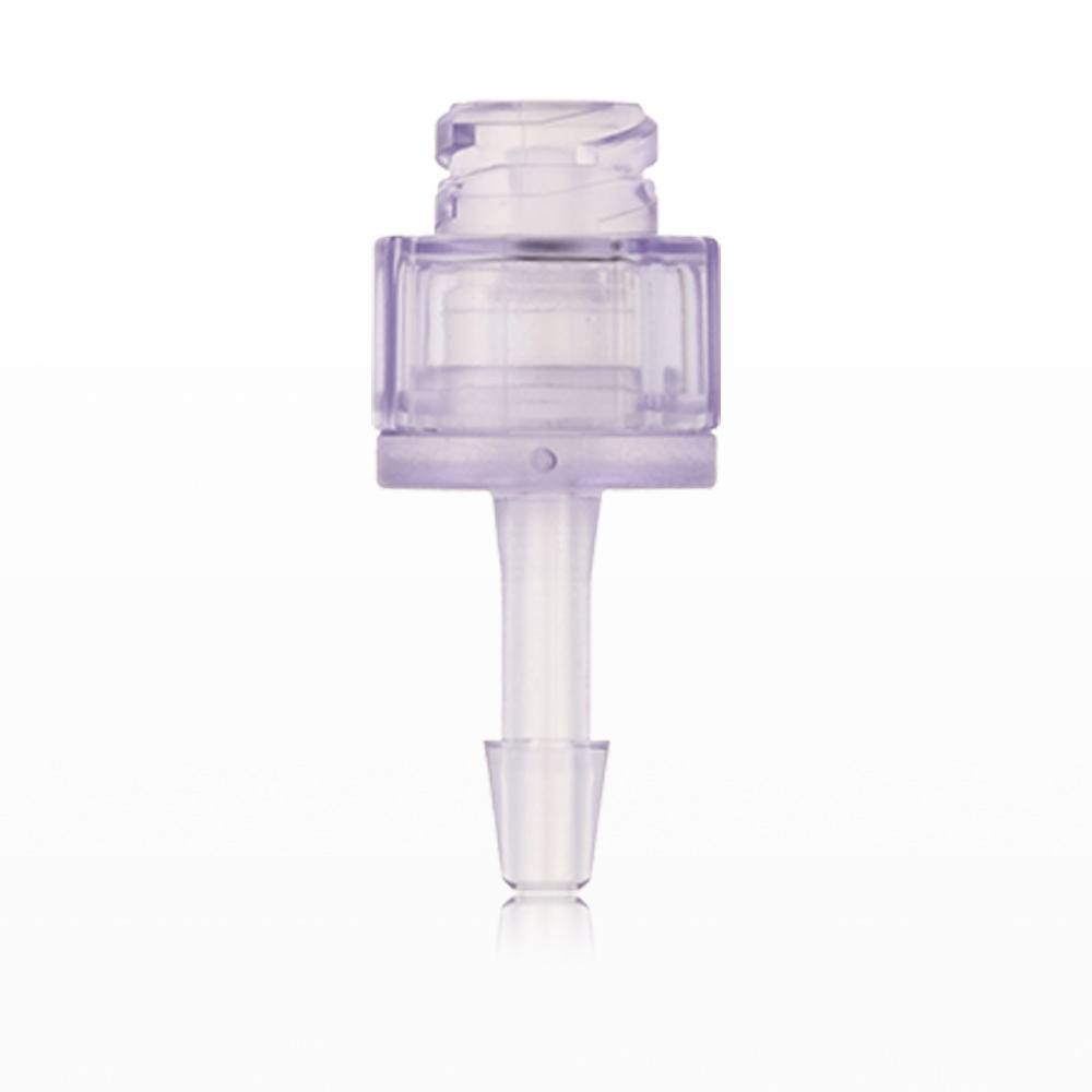 Needleless Injection Site, Swabbable, Female Luer Lock, Barbed