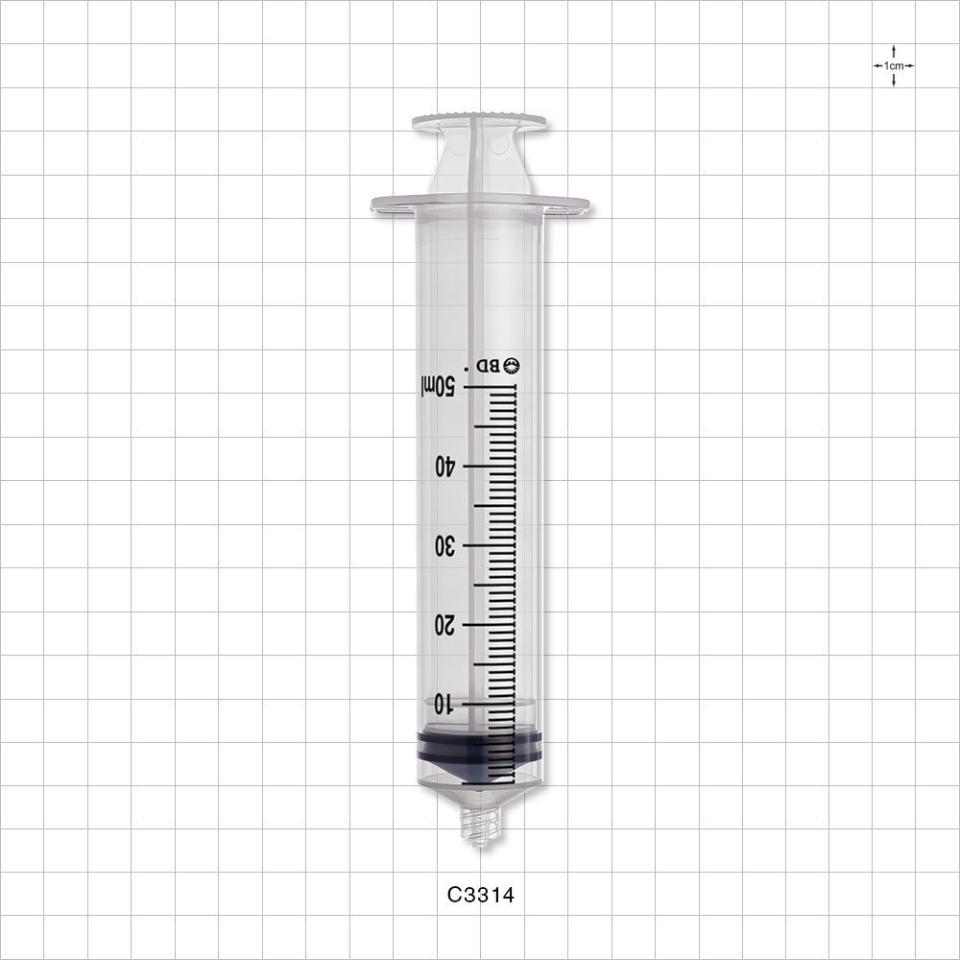 Shop BD Syringe with Luer Lock C3314 50 ml Medical Parts at Qosina