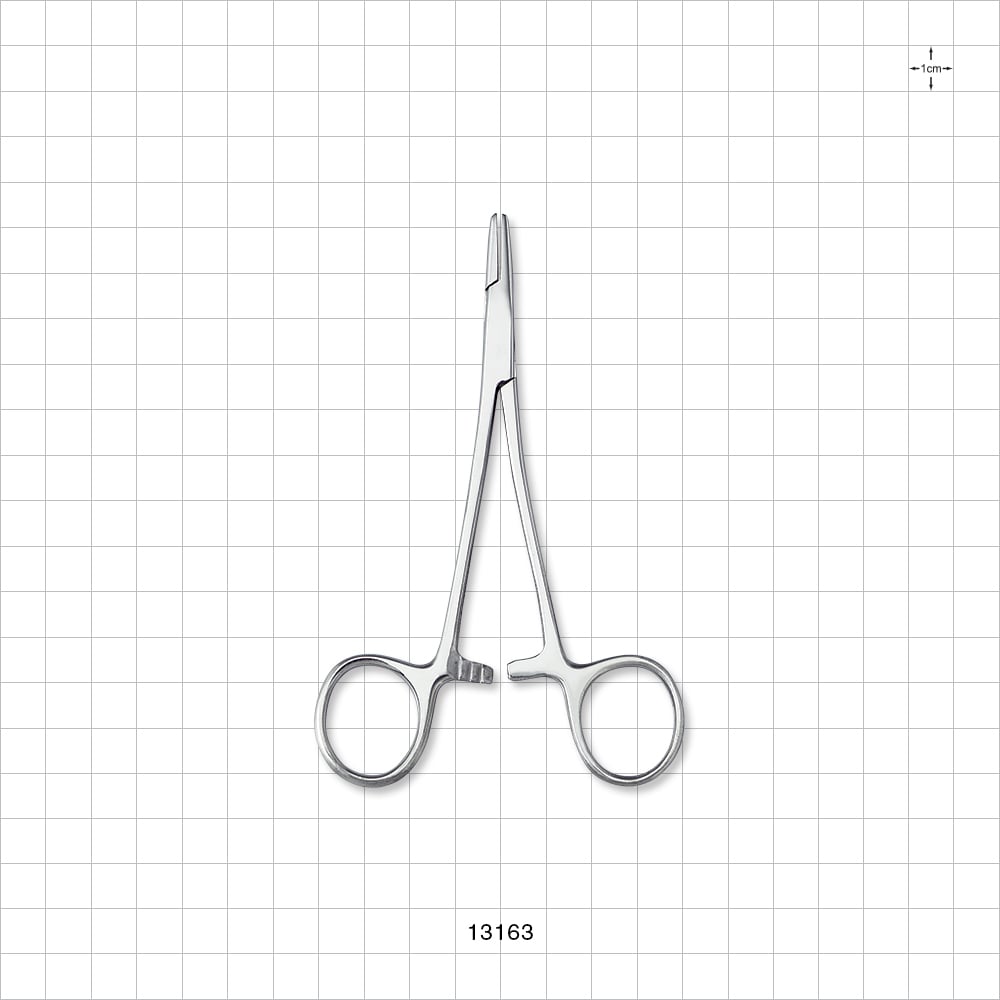 Single-Use Webster Needle Holder Forceps, Mirror Finish