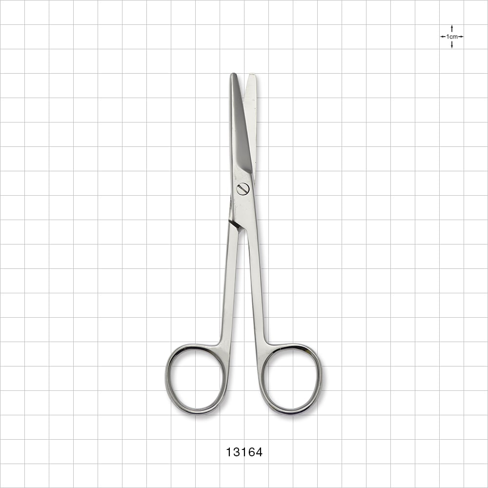 Single-Use Straight Mayo Scissors, Mirror Finish