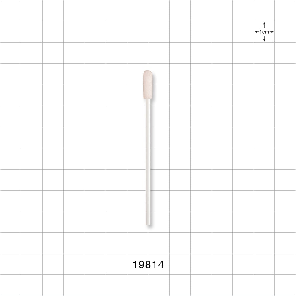 Precision Swab with White Handle; 50/Bag