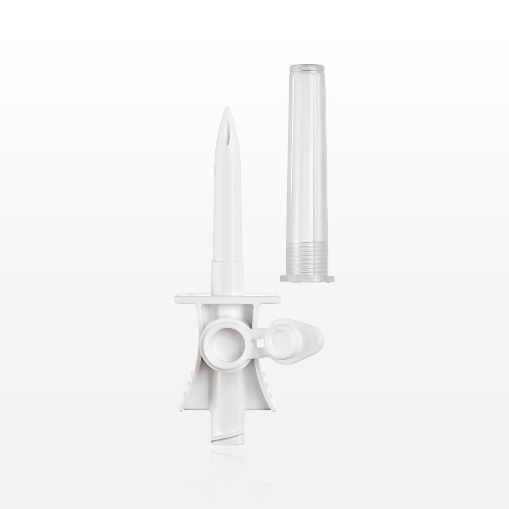 Spike, Vented, with Vented Cap, Female Luer Lock