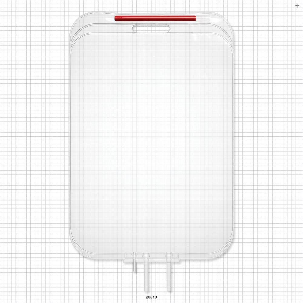 Flexboy® 2D Bag Chamber, 3 Tube Ports, Non-Sterile