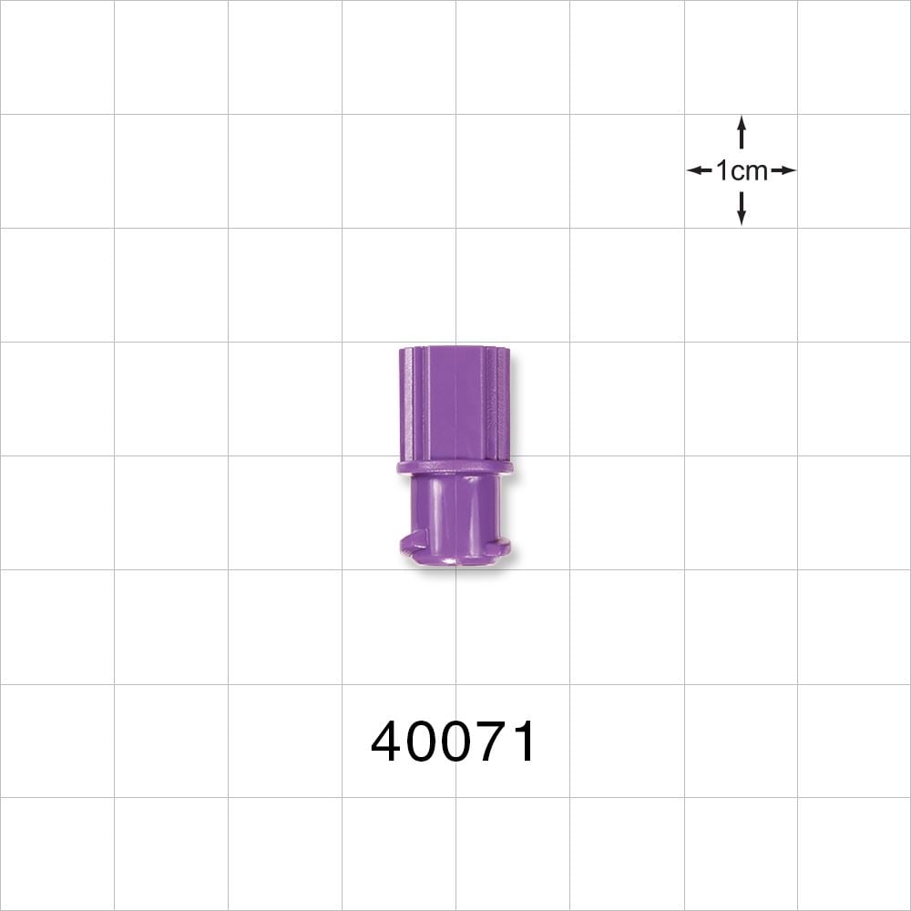 Female ENFit® Connector, Purple