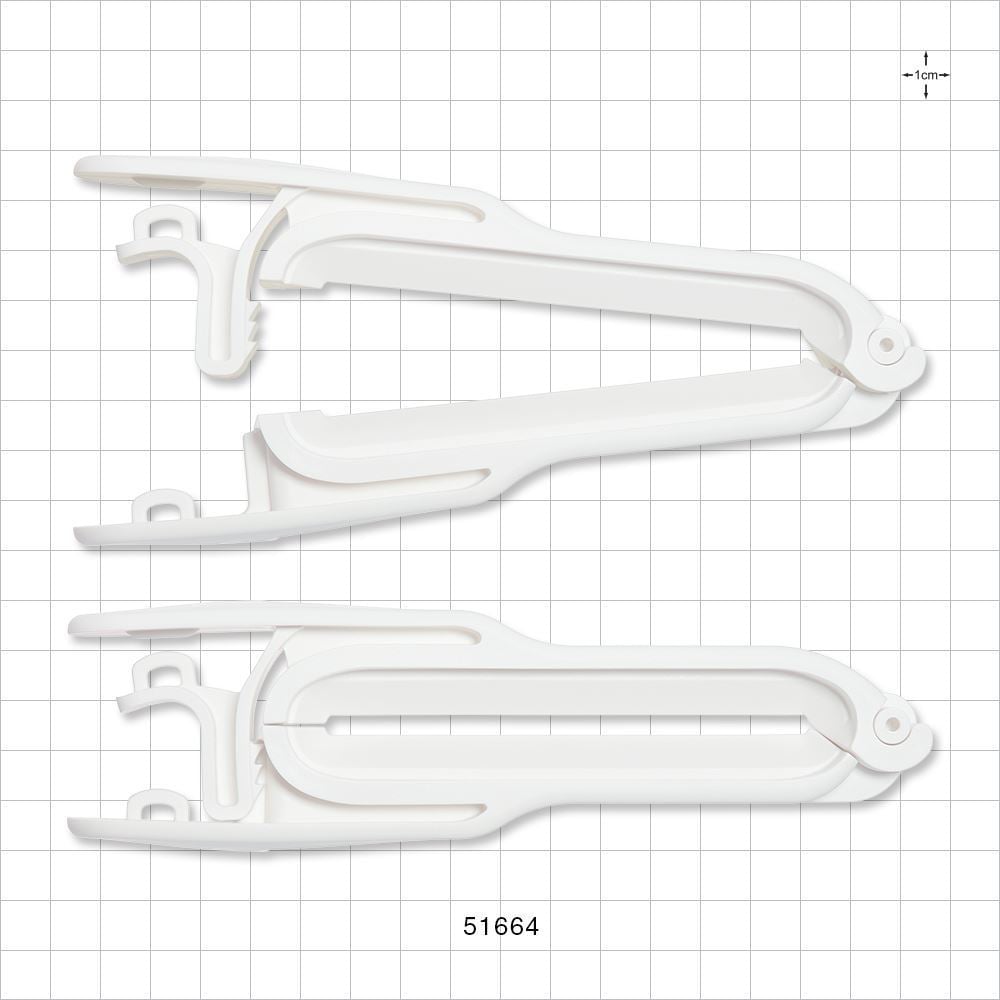 PharmaLok™ Tube Clamp, White