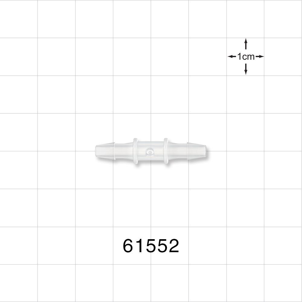 Straight Connector, Barbed, Natural