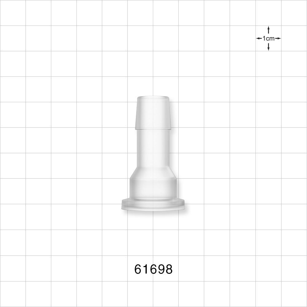 Sanitary Flange, Barbed, Natural