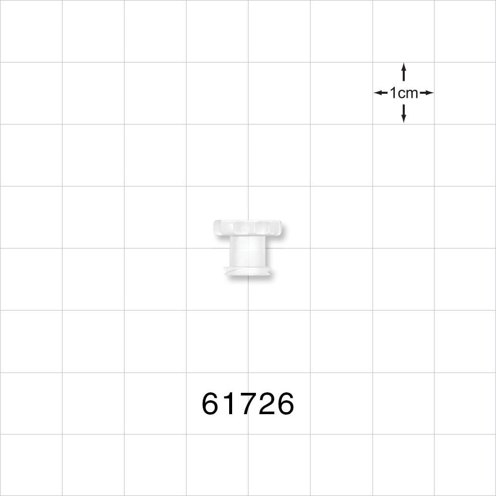 Female Luer Cap, Non-Vented, Natural
