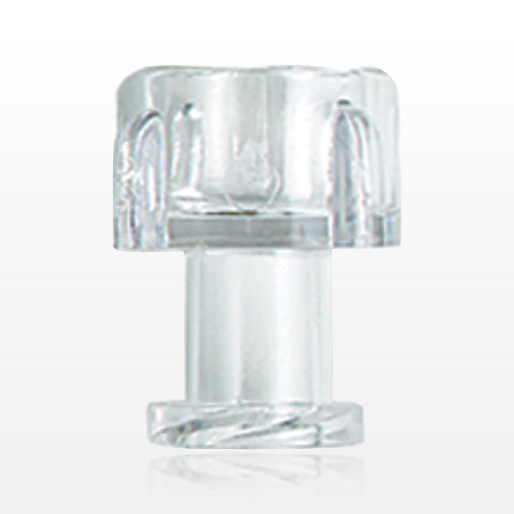 Female Luer Cap, Non-Vented, Clear