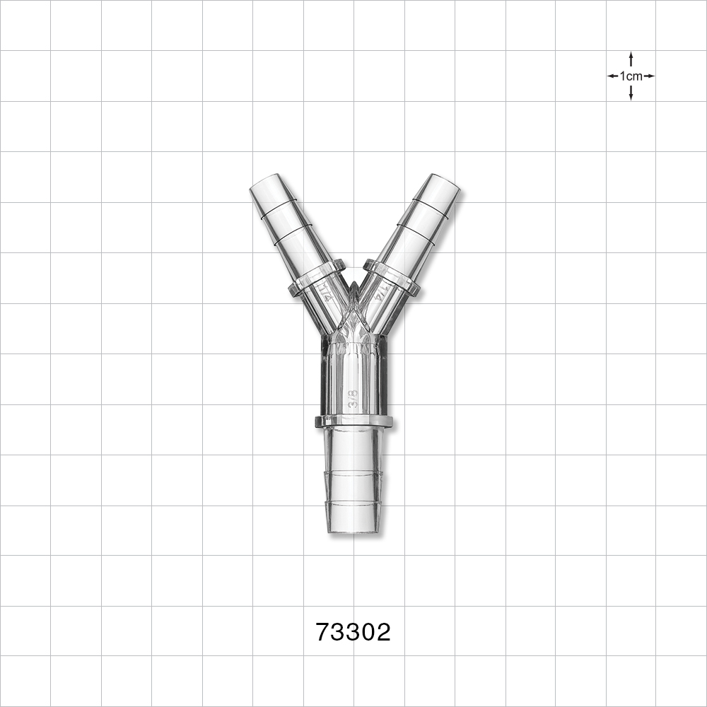 Y Connector, Reducer, Barbed