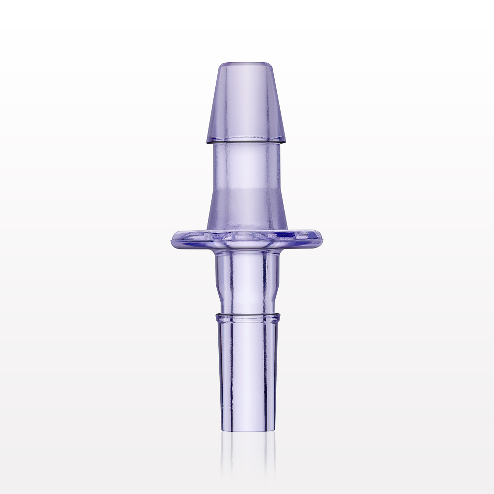 Male Luer Slip, Barbed, Clear