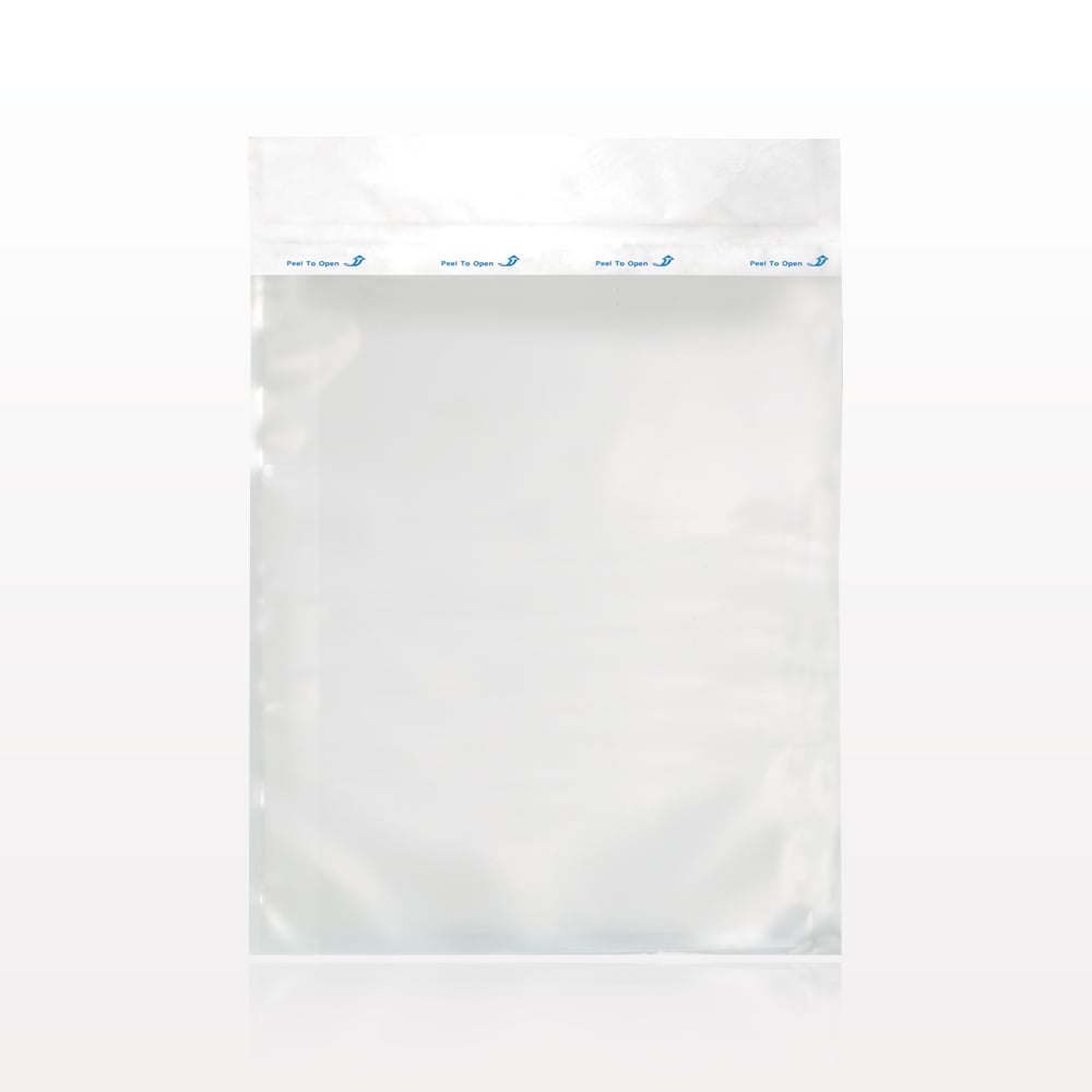 Sterilization Pouch, Peelable Style, Heat Sealable w/Header