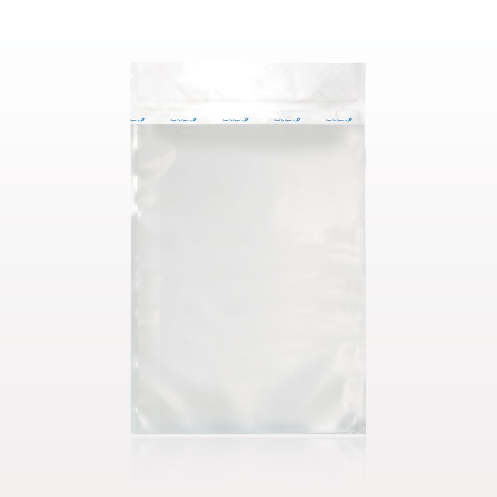 Sterilization Pouch, Peelable Style, Heat Sealable w/Header