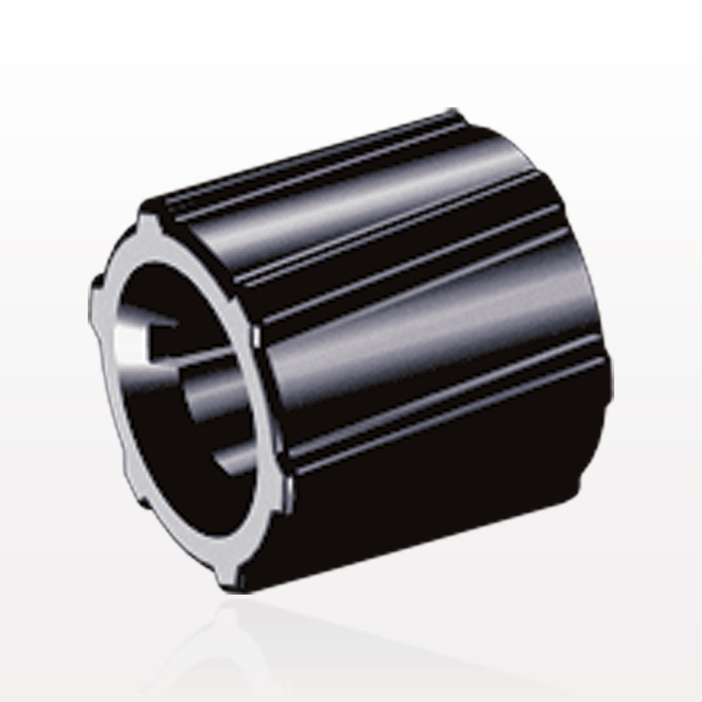 Spin Lock Ring, Black, 100/Bag